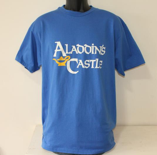 Aladdin’s Castle Arcade vintage blue t-shirt XL
