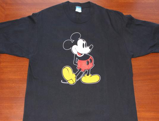 Mickey Mouse Authentic Disney vintage black t-shirt Medium