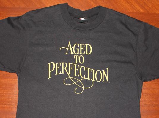 Aged To Perfection vintage Screen Stars black t-shirt Large