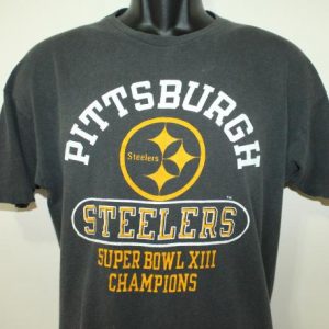 Pittsburgh Steelers Super Bowl Champions vtg t-shirt M/L