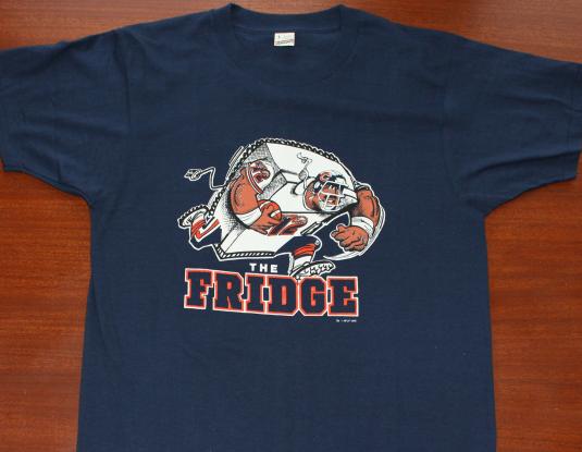 Fridge Chicago Bears Refrigerator Perry 1985 vtg t-shirt M/L