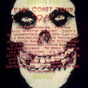 Misfits 1996 East Coast Comeback Tour