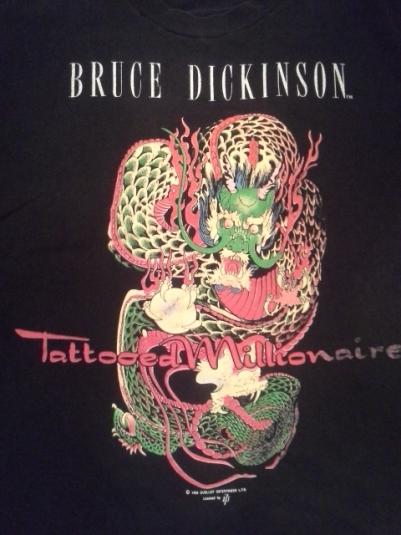 Bruce Dickinson – Tattooed Millionaire – 1990 Solo Tour