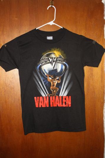 Vintage 80’s Van Halen 5150 1986 Tour Dead Stock T-Shirt