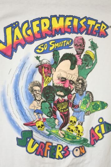 Surfers on Acid Jagermeister Monsters 90’s Vintage T-Shirt