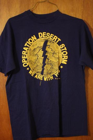Vintage 90’s Operation Desert Storm Military T-Shirt
