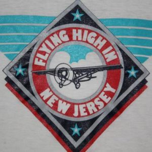 Vintage 80's Flying High in New Jersey T-Shirt
