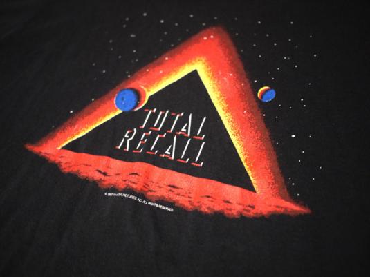 Vintage Early 90’s Total Recall Promo T-Shirt 1990
