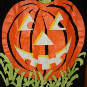 Vintage Wormser Jack-O-Lantern Pumpkin Pajama T-Shirt