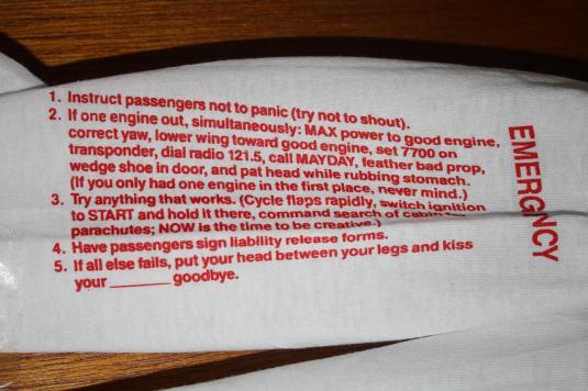Vintage Funny Pilot Novelty Joke Long Sleeve T-Shirt