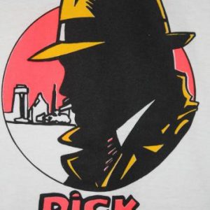 Vintage Dick Tracy Hanes 50/50 Movie ? T-Shirt