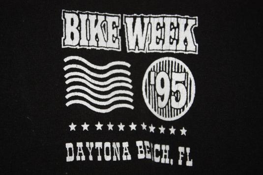 Daytona Beach Bike Week 95 w/ Eagle and Rose Vintage T-Shirt
