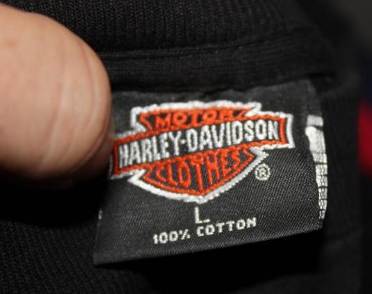 Vintage Early 90’s Harley Davidson Fringed T-Shirt