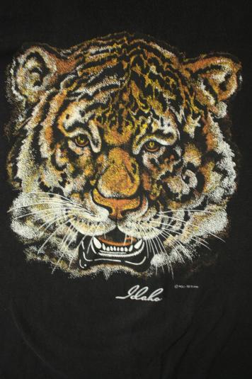 Vintage Early 90’s Tiger Graphic XXXL Idaho