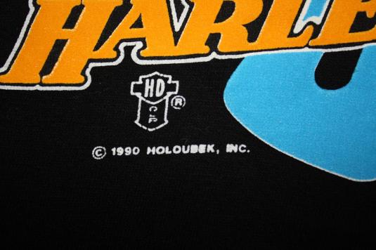 Vintage Early 90’s Harley Davidson Softail USA Large T-Shirt
