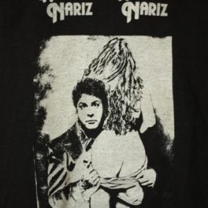 Wazmo Nariz New Wave 80's Small 50/50 Vintage T-Shirt