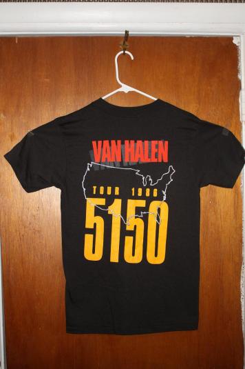 Vintage 80’s Van Halen 5150 1986 Tour Dead Stock T-Shirt