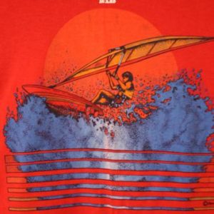 Vintage 80's Texas Padre Island Beachy Surf Tourist T-Shirt