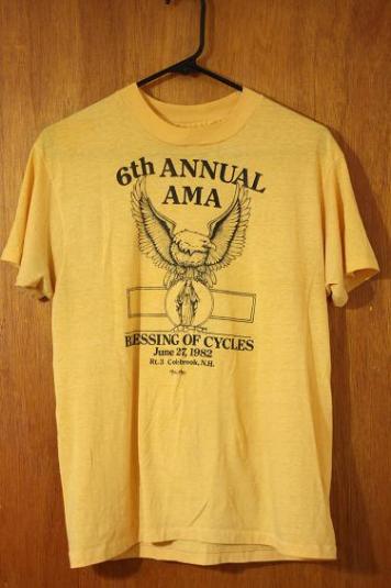 AMA Blessing of Cycles 1982 with Eagle