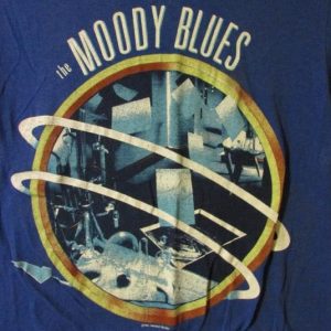 Vintage Moody Blues Band T-Shirt 80's
