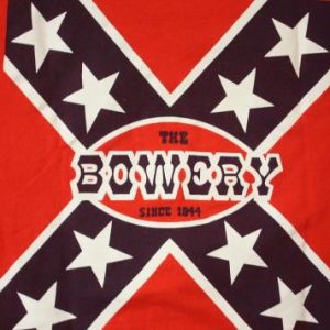 Vintage 90's The Bowery Myrtle Beach SC Rebel Flag T-Shirt