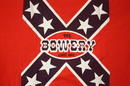 Vintage 90’s The Bowery Myrtle Beach SC Rebel Flag T-Shirt