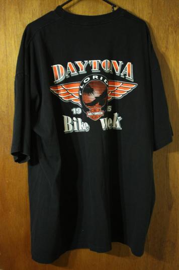 Vintage 4XL!!! Harley Davidson Bike Week 95 T-shirt
