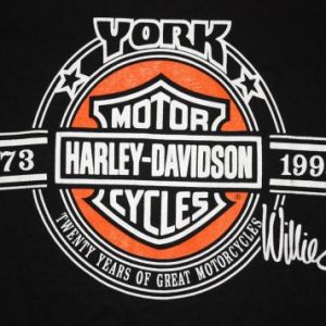 Vintage York PA Harley Davidson Factory 1993 T-Shirt