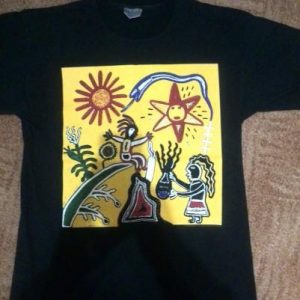 Vintage Midnight Oil Earth and Sun and Moon T-shirt 1993