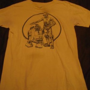 Star Wars C-3PO & R2-D2 shirt.