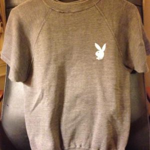 Playboy Bunny logo short sleeve sweatshirt