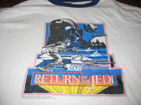 Atari Return of the Jedi video game t-shirt.