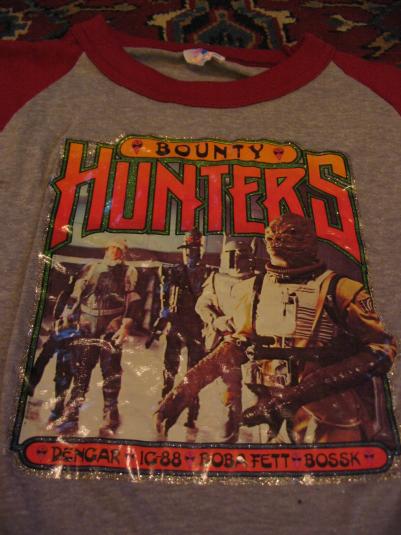 Star Wars The Empire Strikes Back Bounty Hunters shirt.