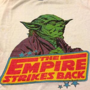 Empire Strikes Back bootleg Yoda shirt