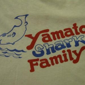 Yamato Shark Family t-shirt.