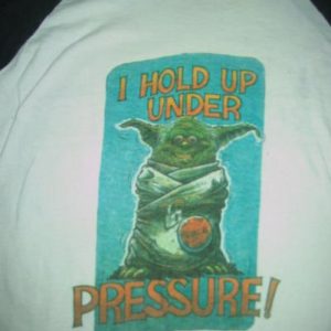 Star Wars Return of the Jedi "Crazy Yoda" ILM crew shirt.