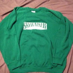 Skywalker Ranch sweatshirt.