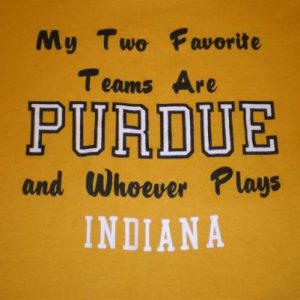 Vintage Purdue University Boilermaker Indiana T-Shirt