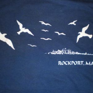 Vintage Rockport, Massachusetts Tourist T-Shirt