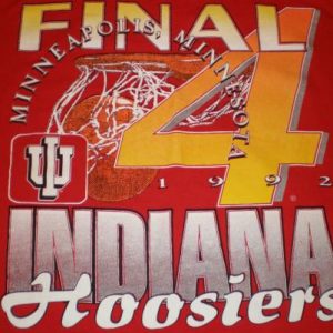 Vintage IU Hoosiers Indiana University Final Four T-Shirt