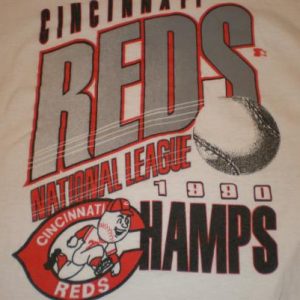 Vintage 1990 Cincinnati Reds World Series T-Shirt