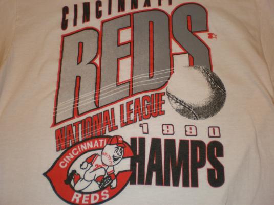 Vintage 1990 Cincinnati Reds World Series T-Shirt