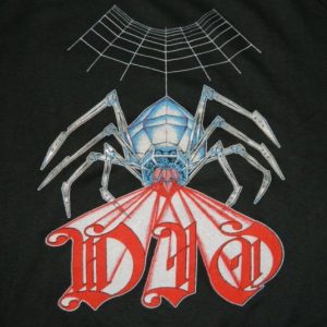 Vintage 80S DIO SWEATSHIRT TOUR CONCERT sweater t-shirt