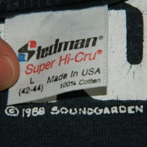 Vintage Soundgarden 1988 Fuck Happens T-shirt