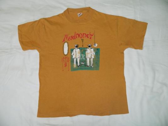 Vintage MUDHONEY 90S PIECE OF CAKE T-Shirt tour concert