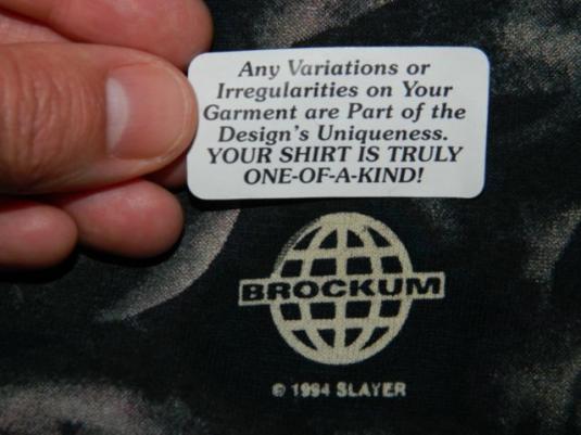 Vintage NOS RARE! SLAYER 1994 DIVINE INTERVENTION T-Shirt xl