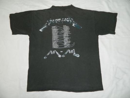 Vintage METALLICA 1991-1992 TOUR T-Shirt concert 90s | Defunkd