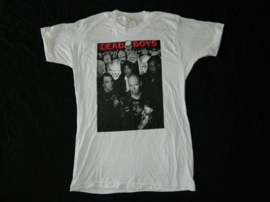Vintage DEAD BOYS 1987 RETURN OF THE LIVING… T-Shirt 80s
