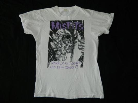 Vintage MISFITS 80S ORIGINAL T-Shirt Concert Mommy… | Defunkd