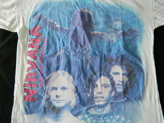 Vintage NIRVANA NEVERMIND 1991 T-Shirt Kurt Cobain